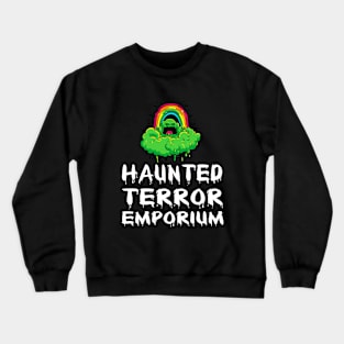 Halloween Zombie Cloud Rainbow Haunted Terror Emporium Apparel Crewneck Sweatshirt